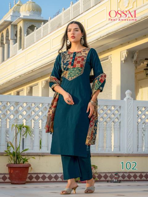 Ossm mahek vol 2 wholesale cotton kurti